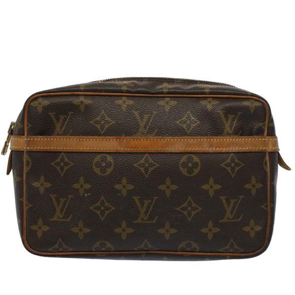 LOUIS VUITTON Monogram Compiegne 23 Clutch Bag M51847 LV Auth am5056 - Picture 13 of 16